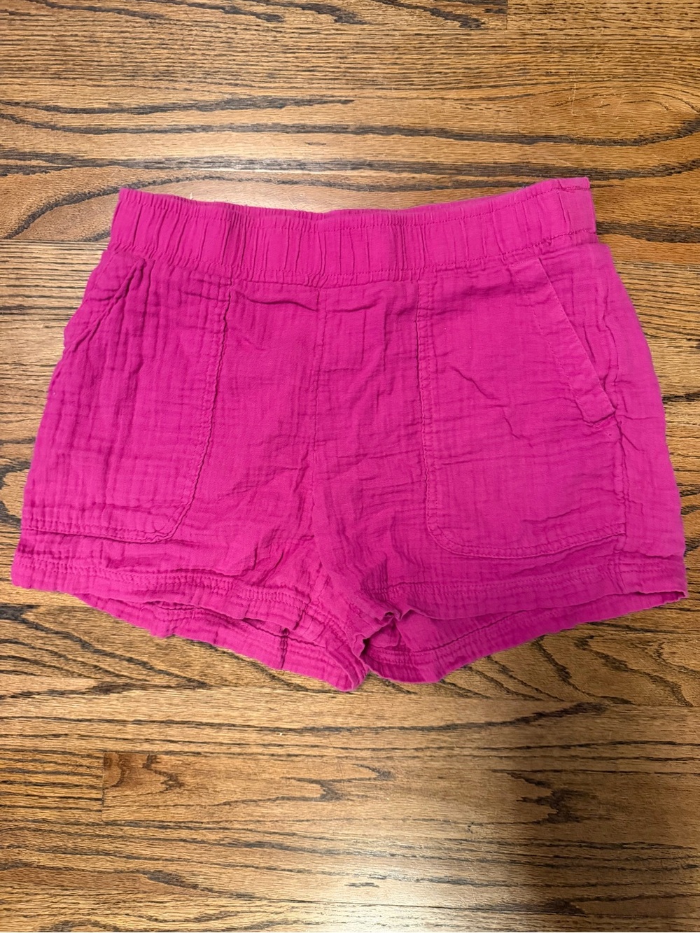 GAP Women’s Fuchsia High-Waist Casual Shorts